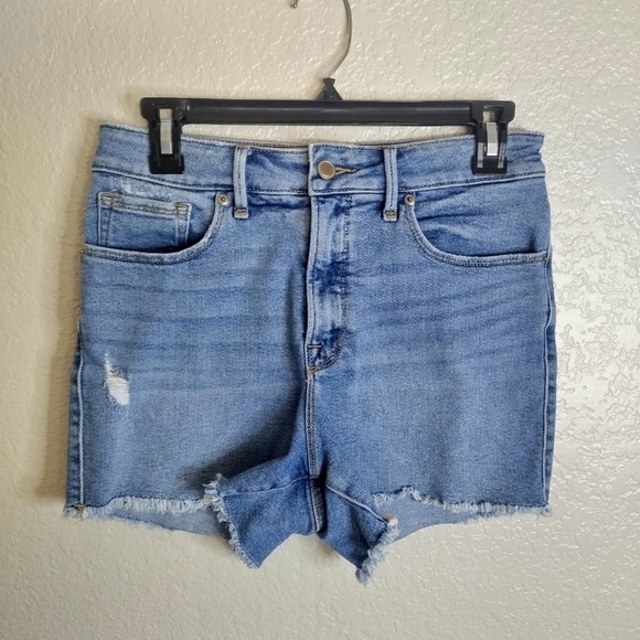 Good American good curve cut off denim shorts sz 6/28 - Picture 1 of 7